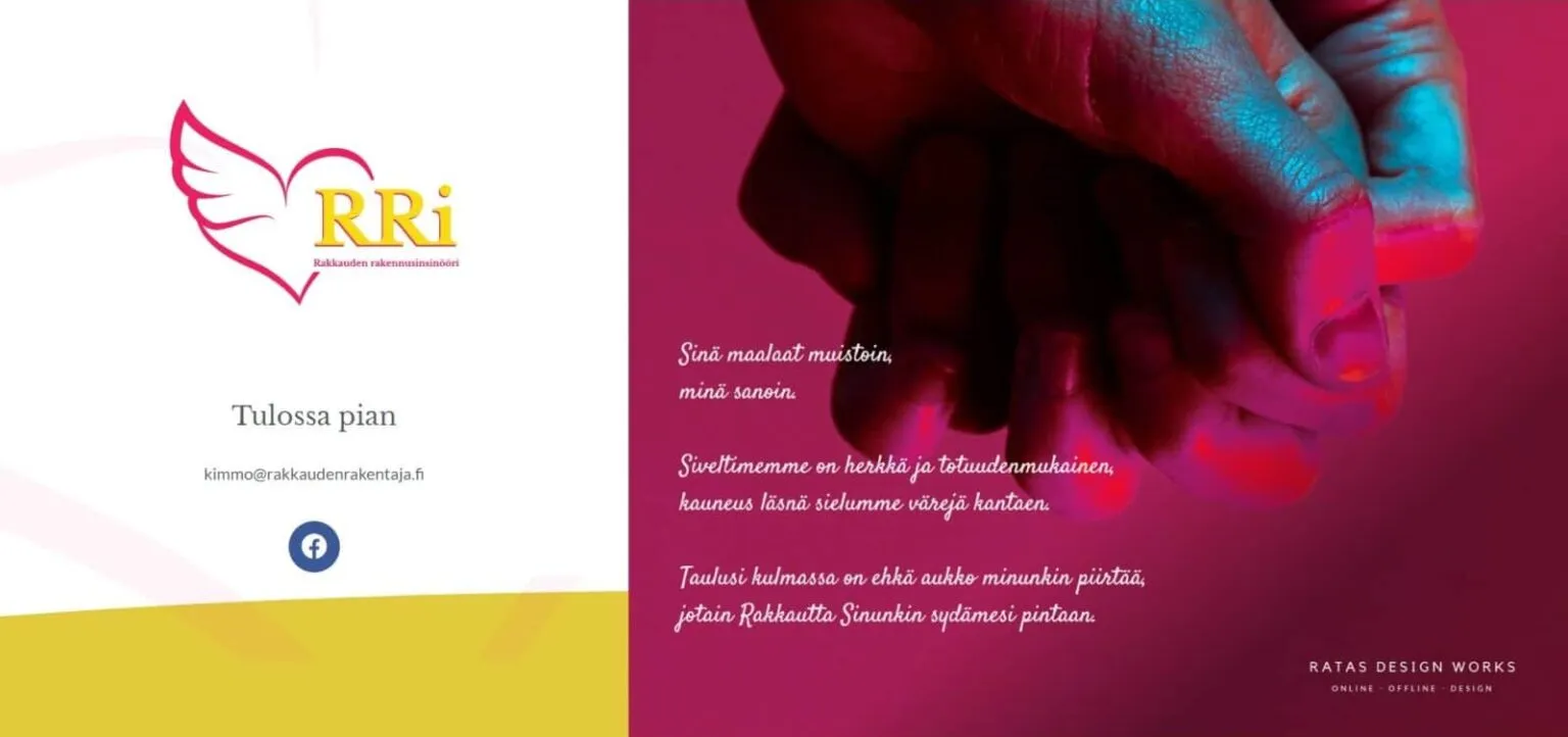 kuva rakkauden rakennusinsinöörin laskeutumissivuista ja ote kirjasta