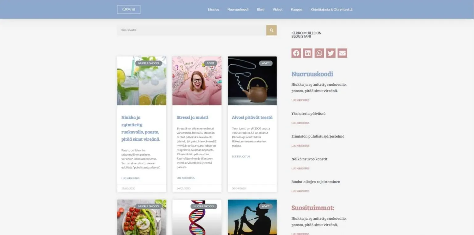 Oppimis- ja muistitekniikat kuva blogista